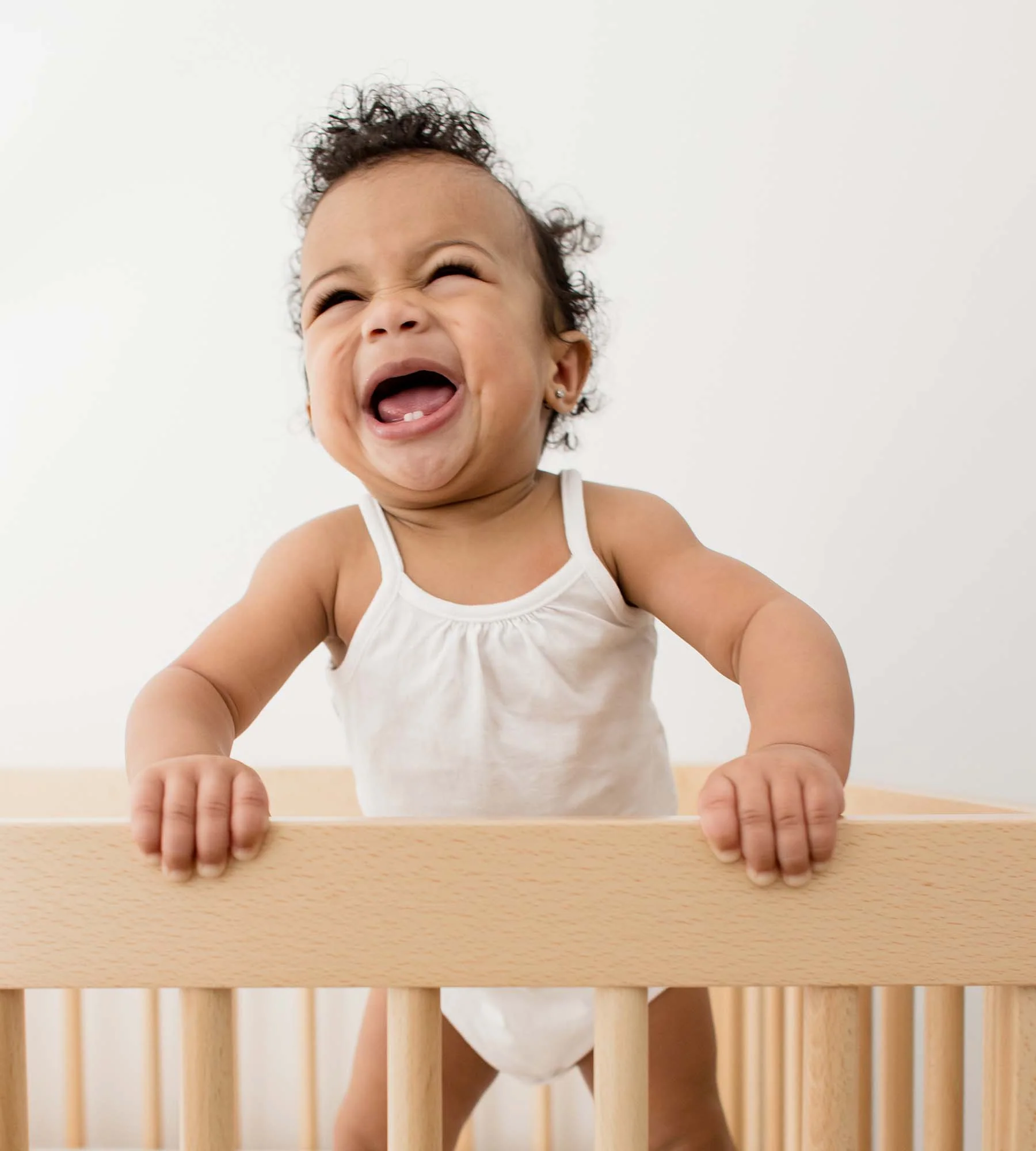 Solid Organic Cotton Baby Camisole Bodysuits 3 Pack - Image 4