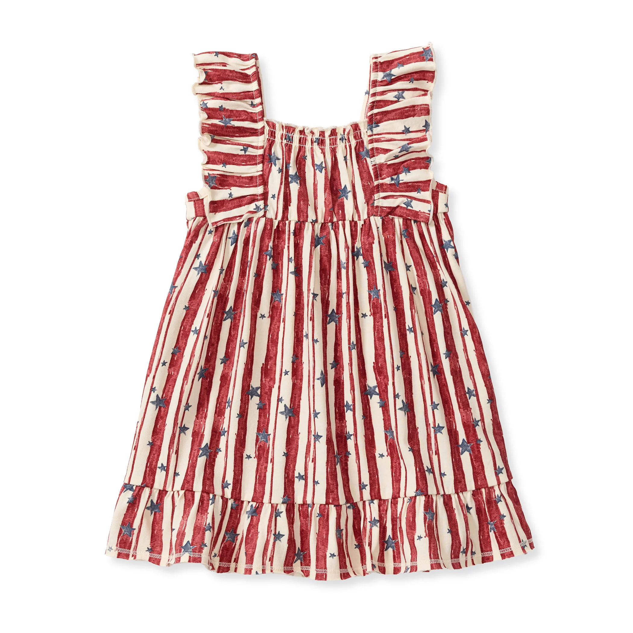 Stars & Stripes Organic Cotton Dress - Image 3