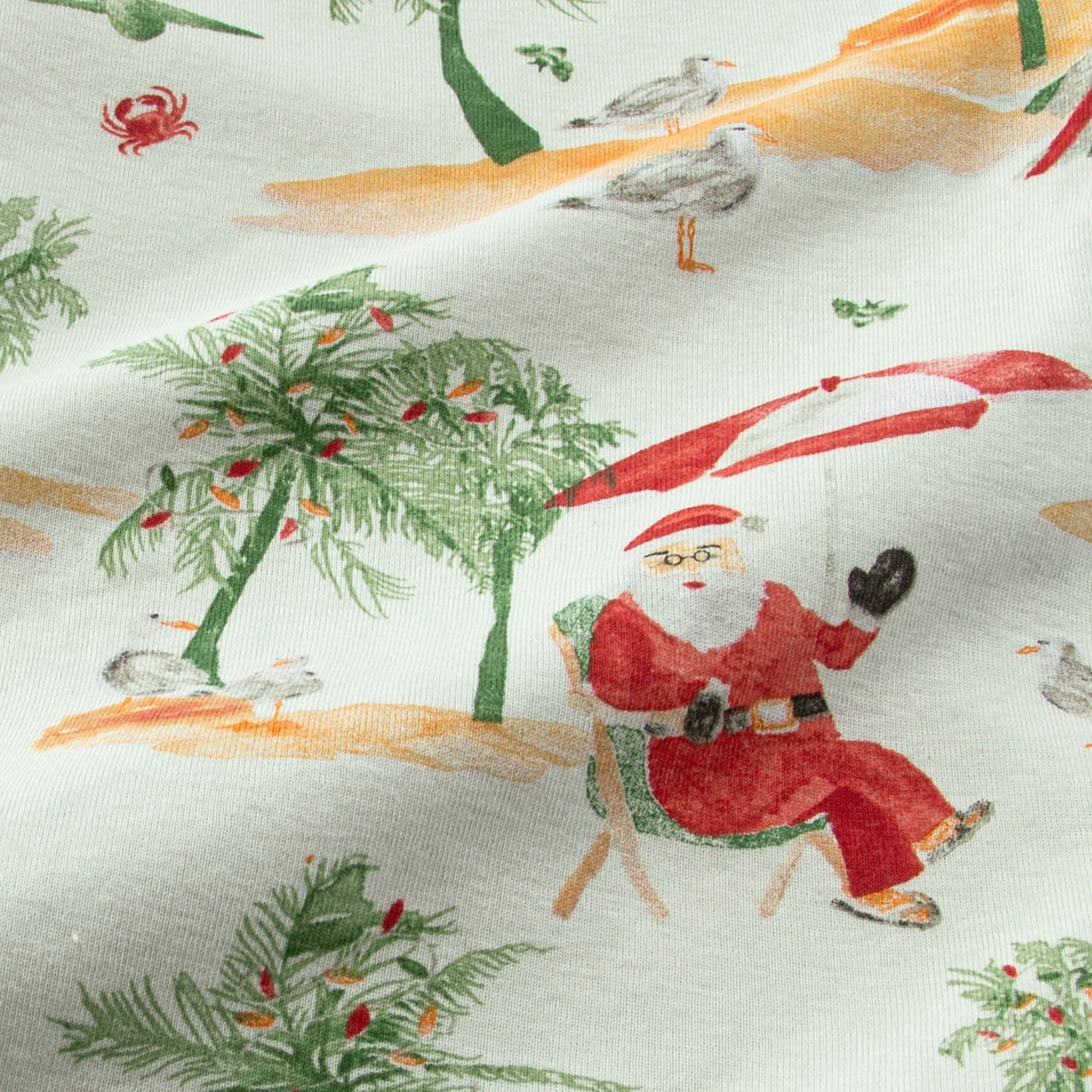 Surfin Santa Matching Family Pajamas - Image 2