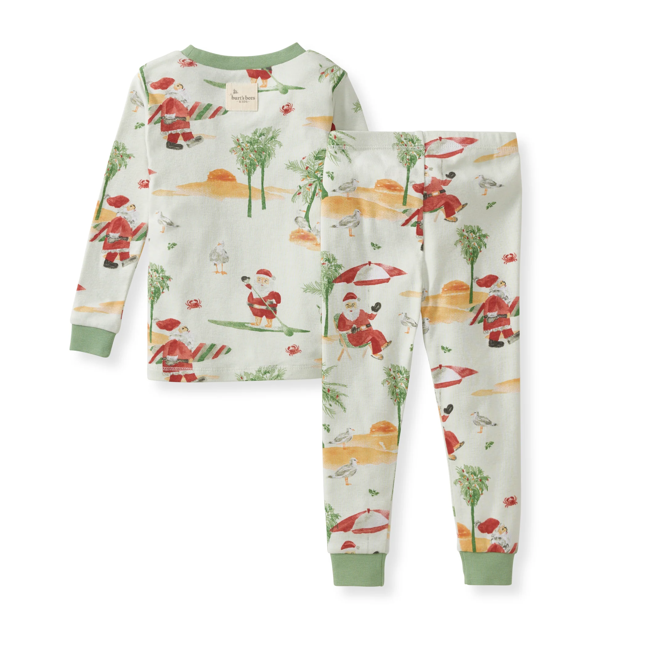Surfin Santa Matching Family Pajamas - Image 3
