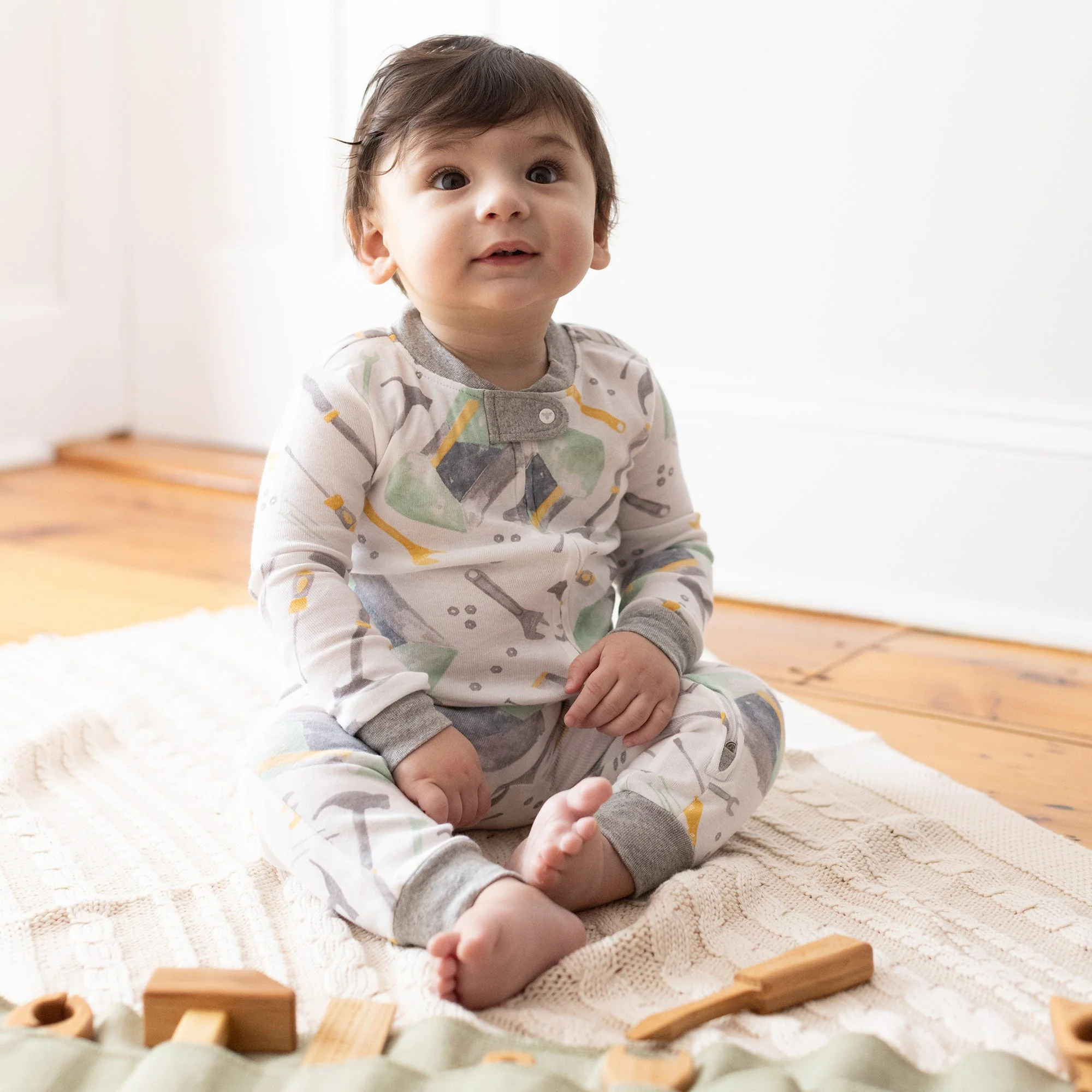 Tool Box Organic Footless Sleep & Play - Image 7