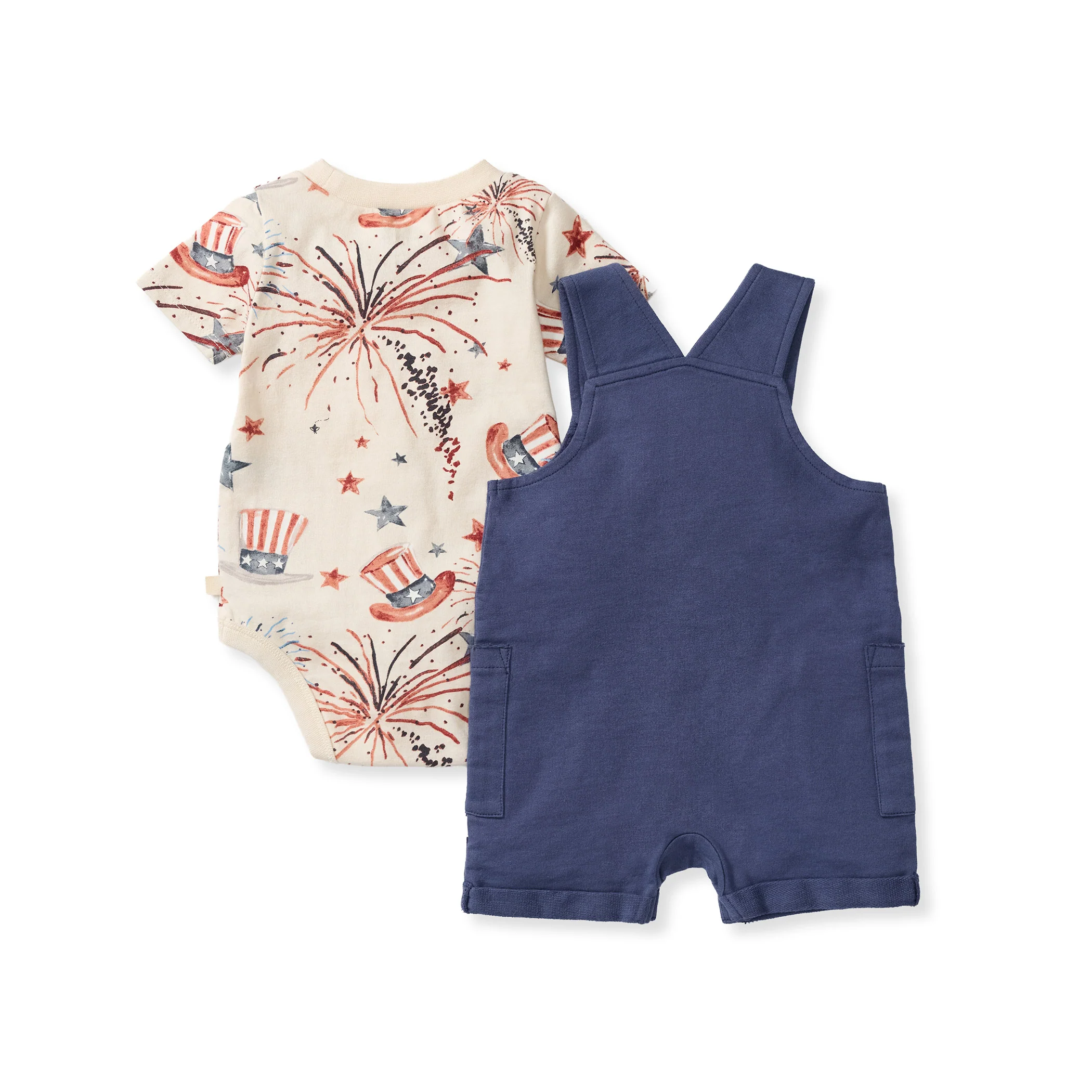 Uncle Sam Baby Boy Romper & Bodysuit Set - Image 3