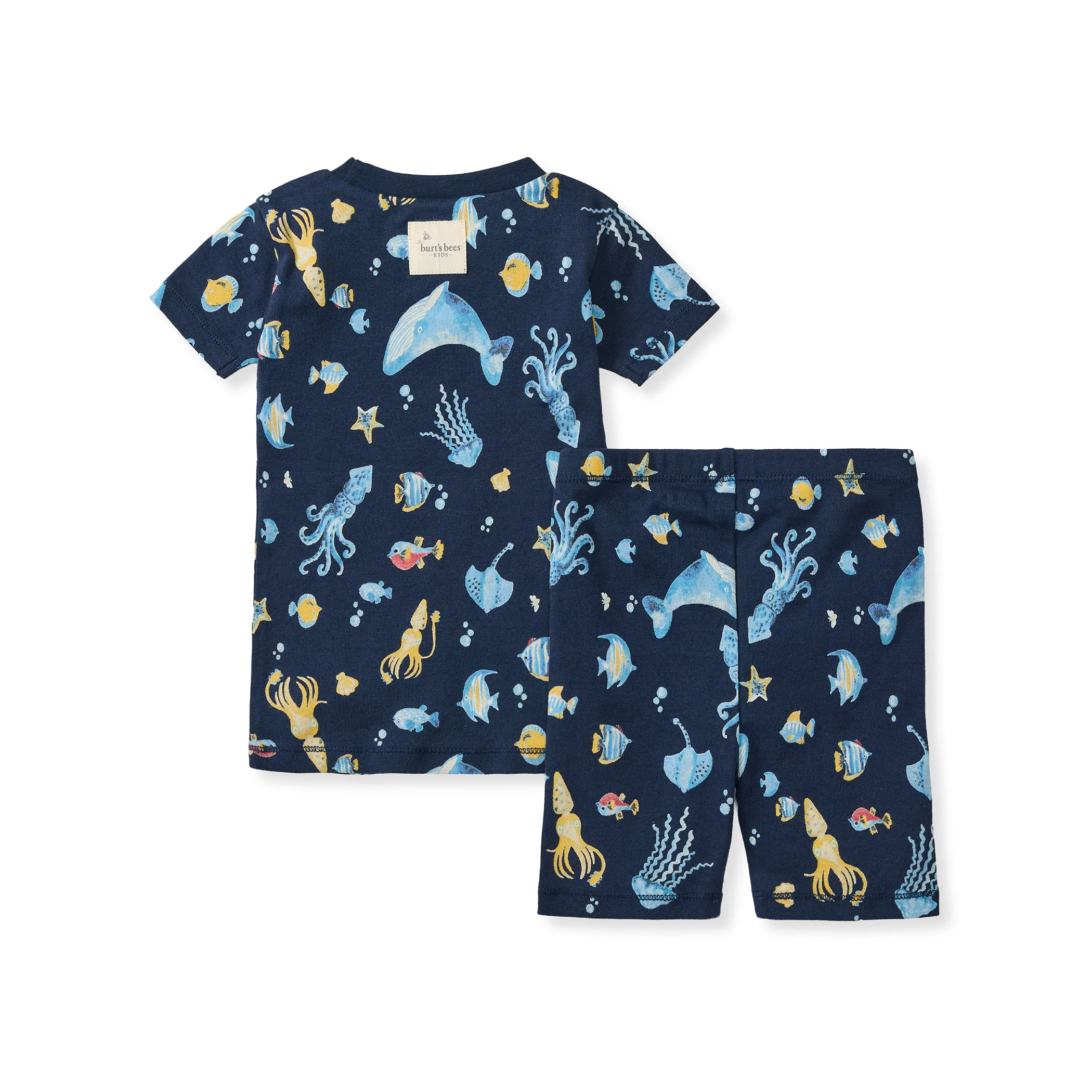 Under the Sea Organic Cotton Two-Piece Pajamas - Image 4