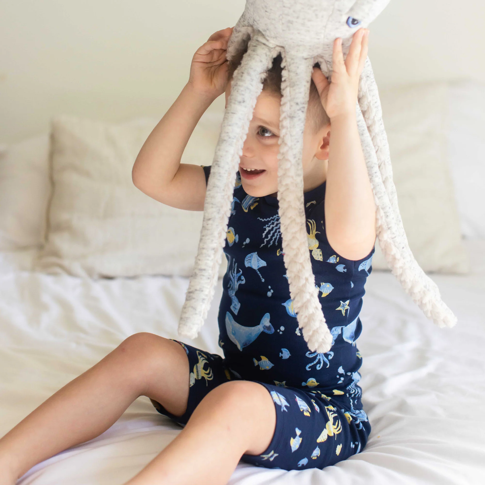 Under the Sea Organic Cotton Two-Piece Pajamas - Image 5