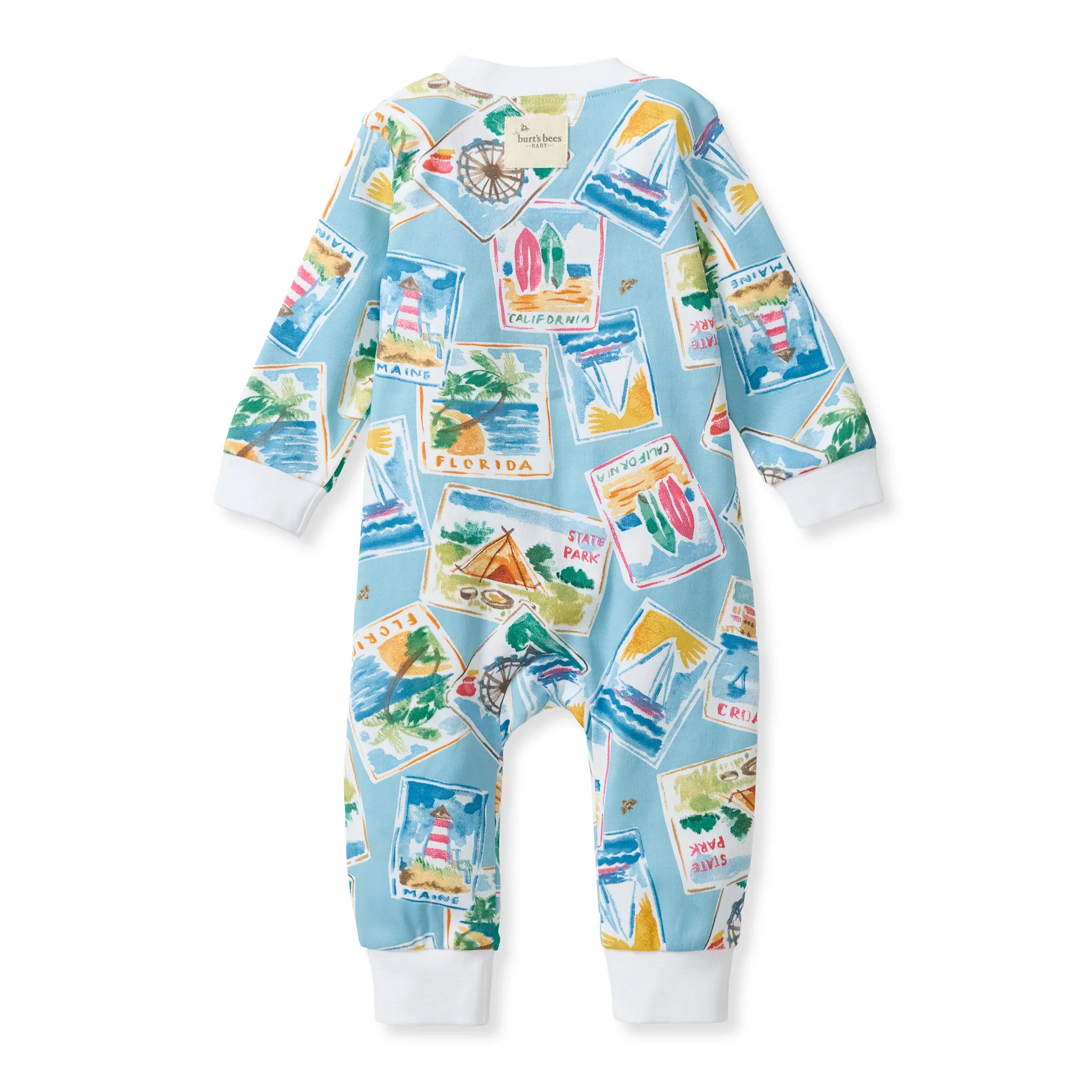 Vacation Postcards Organic Cotton Sleep & Play - Image 3