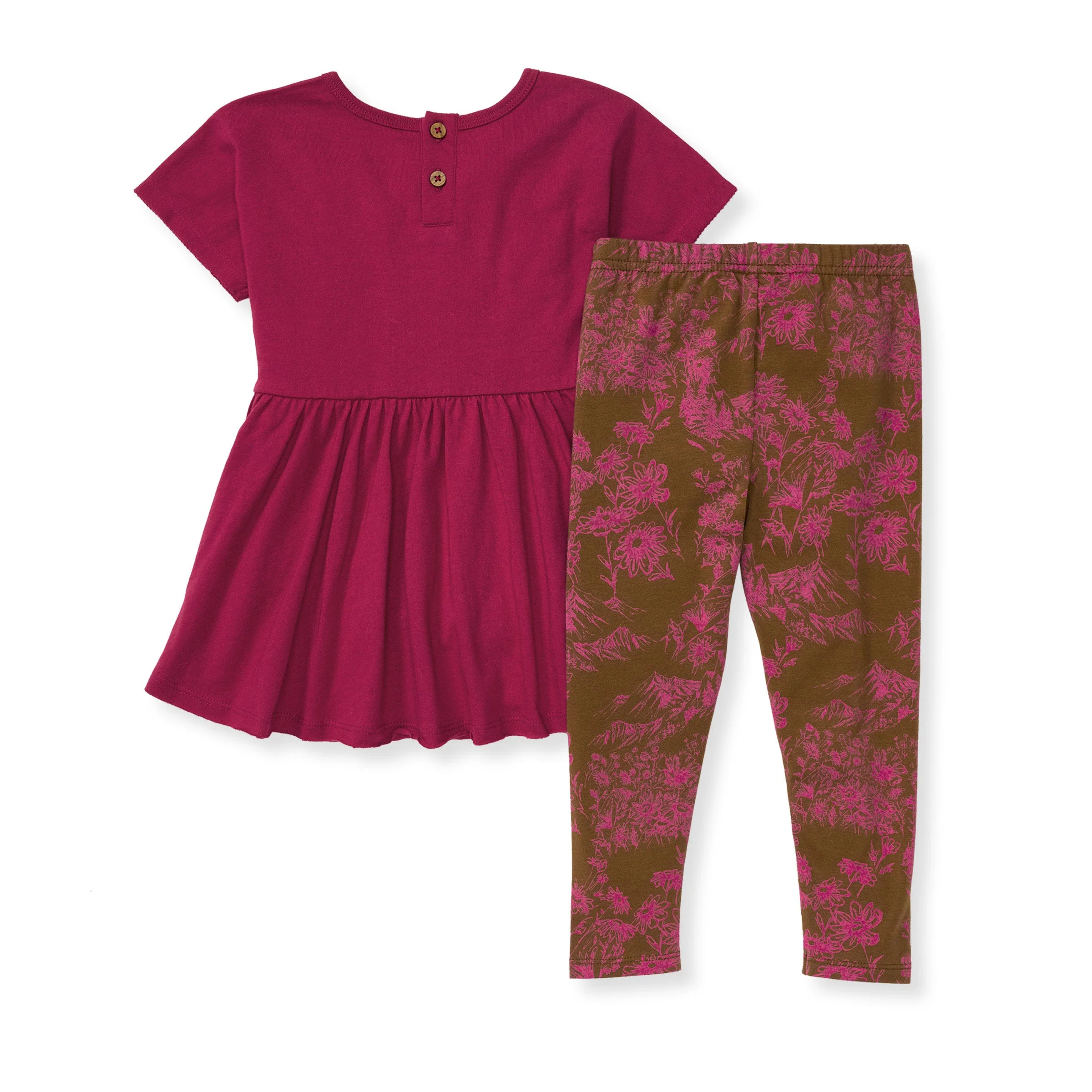 Valley Flowers Organic Girl Set - Image 3