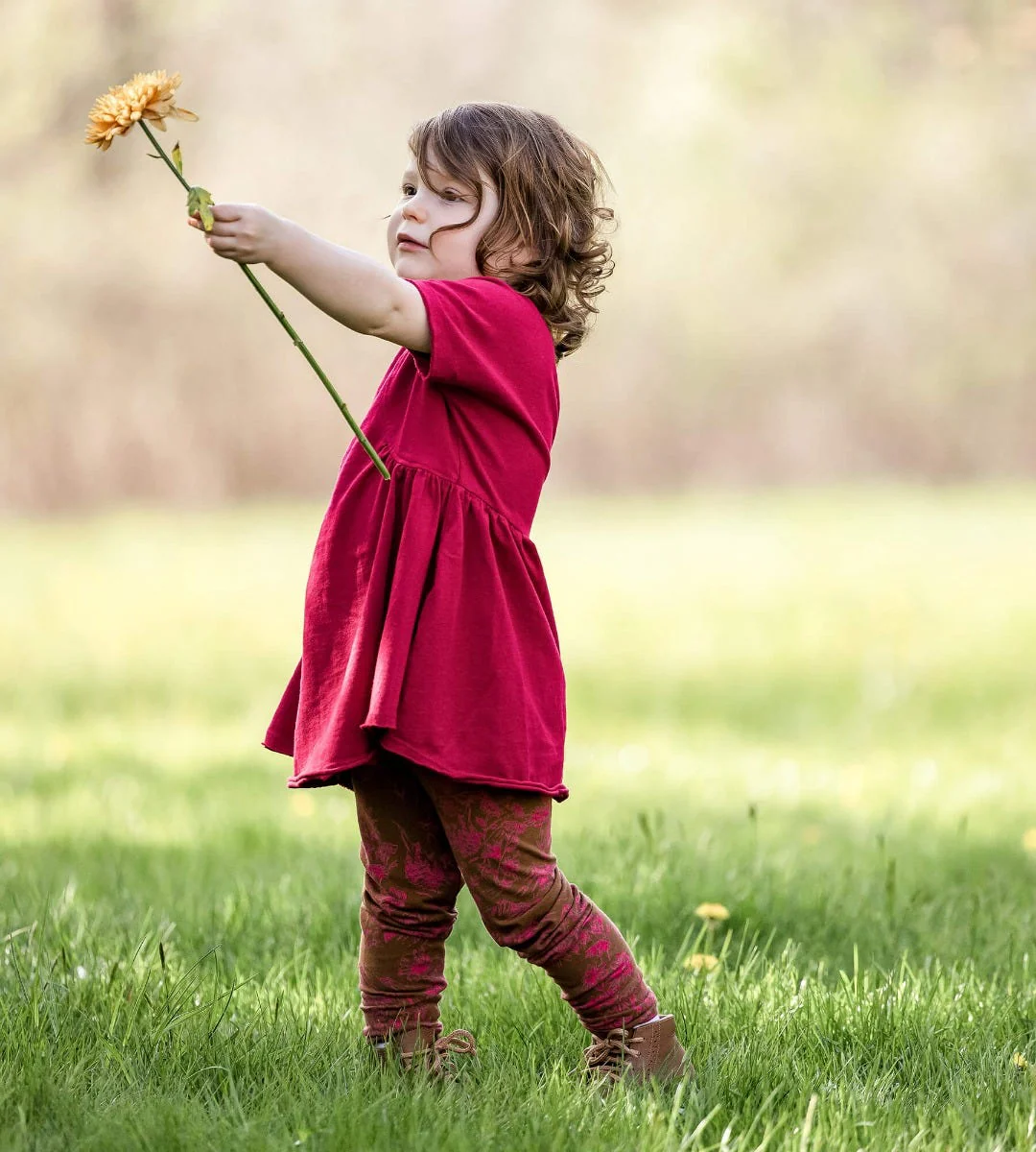 Valley Flowers Organic Girl Set - Image 6
