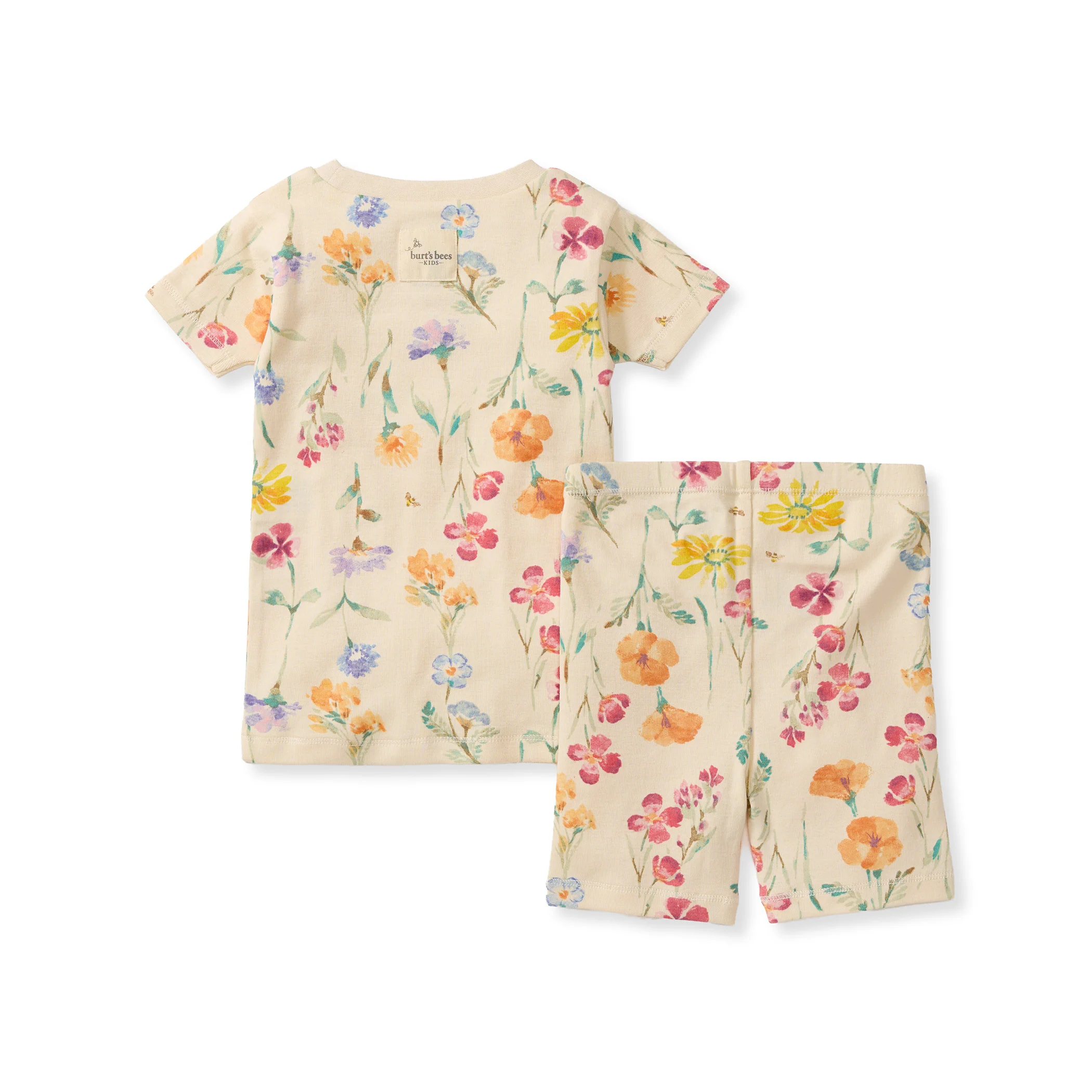 Wildflowers Organic Cotton Two-Piece Pajamas - Image 3