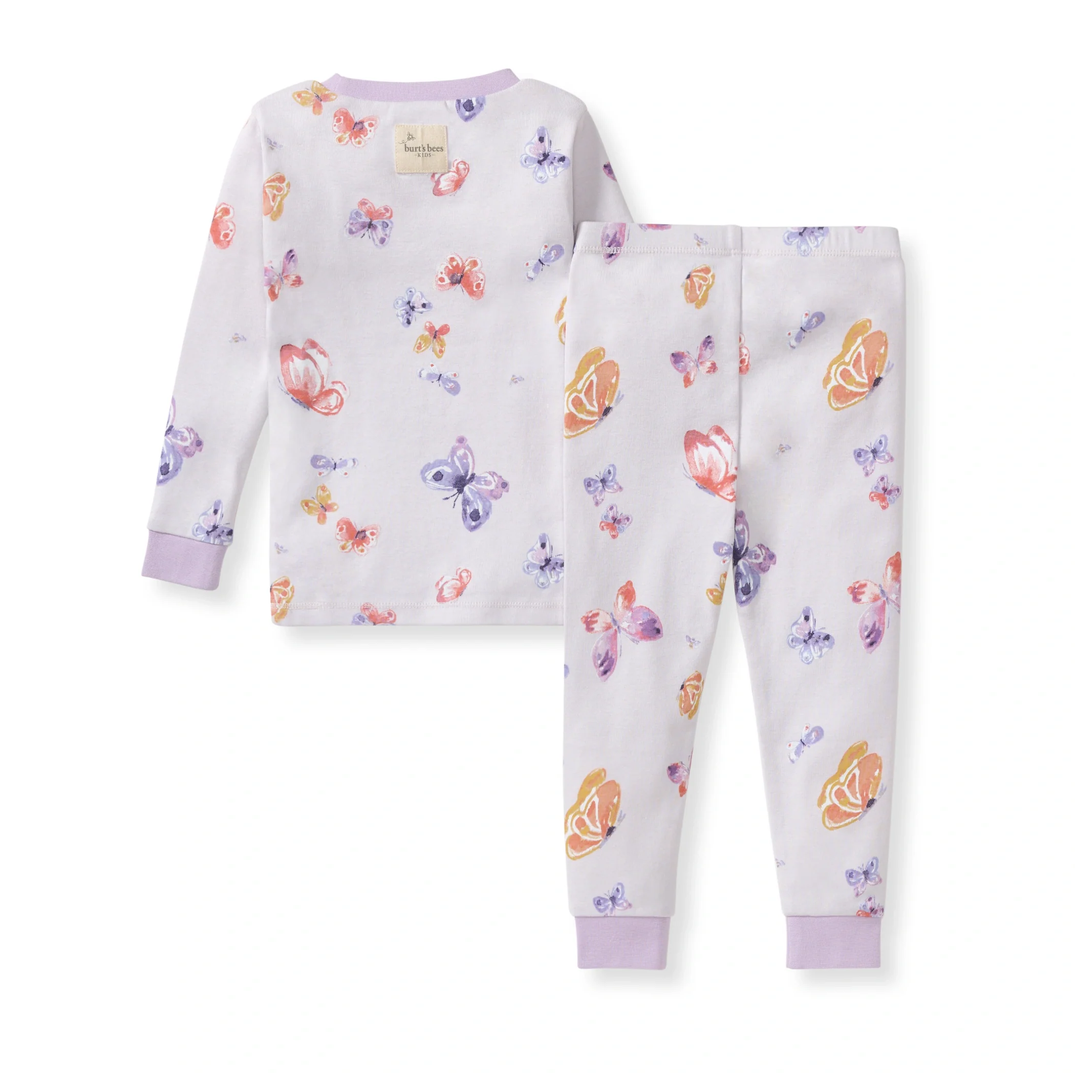 Wings A Flutter Organic Cotton Two-Piece Pajamas - Image 3