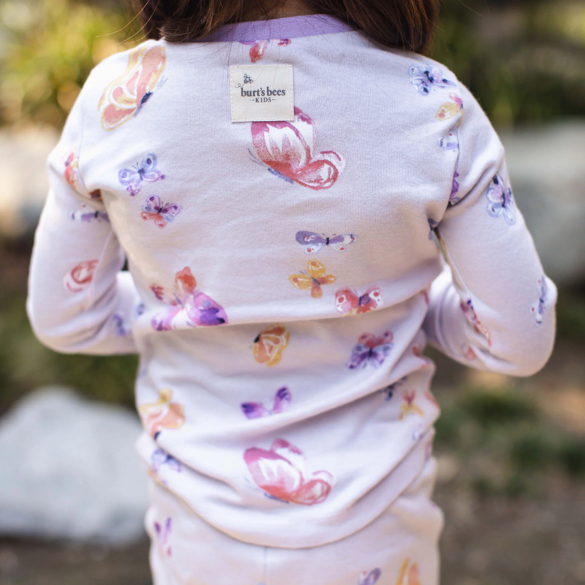 Wings A Flutter Organic Cotton Two-Piece Pajamas - Image 5