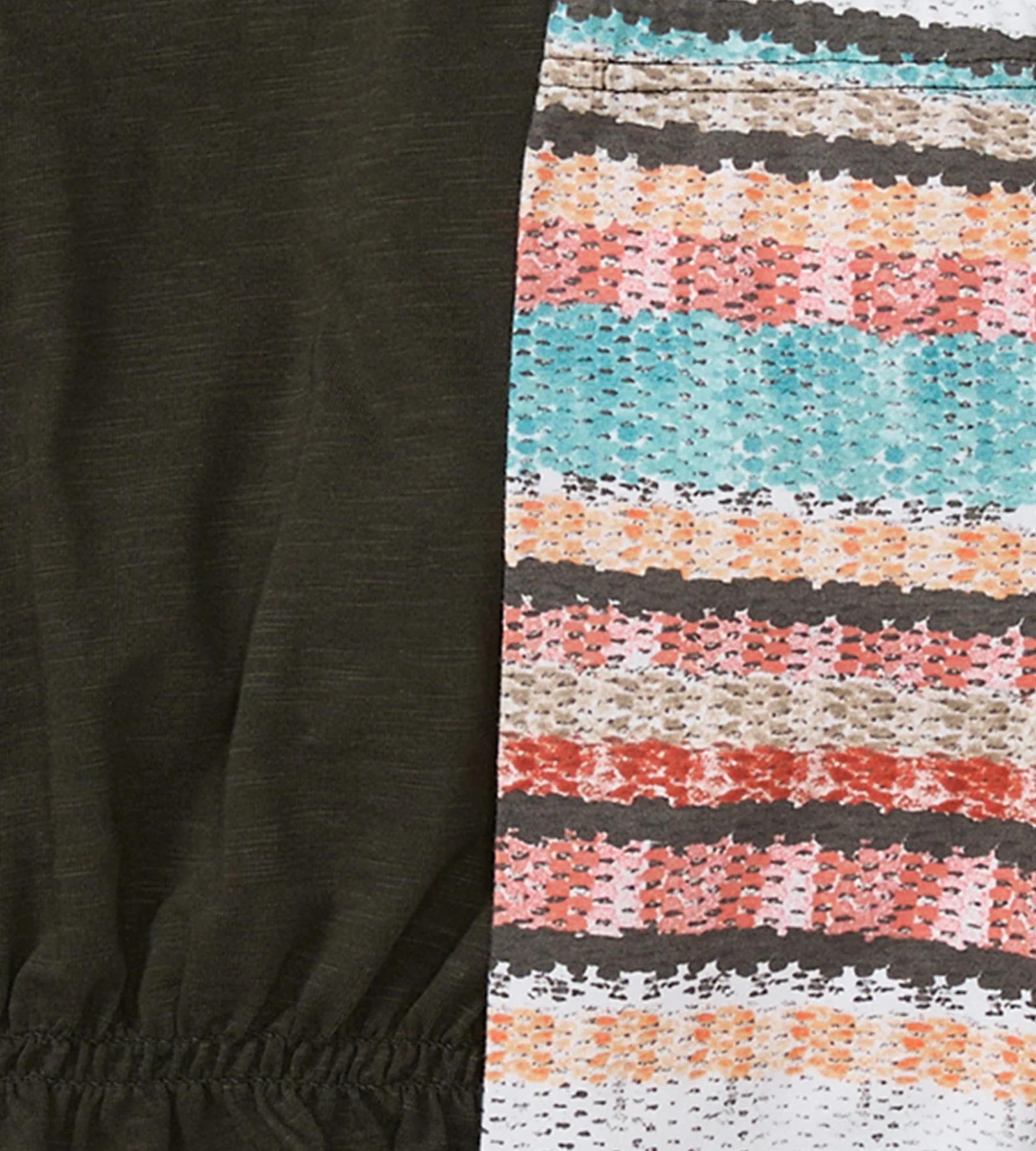 Woven Stripe Organic Cotton Set - Image 2