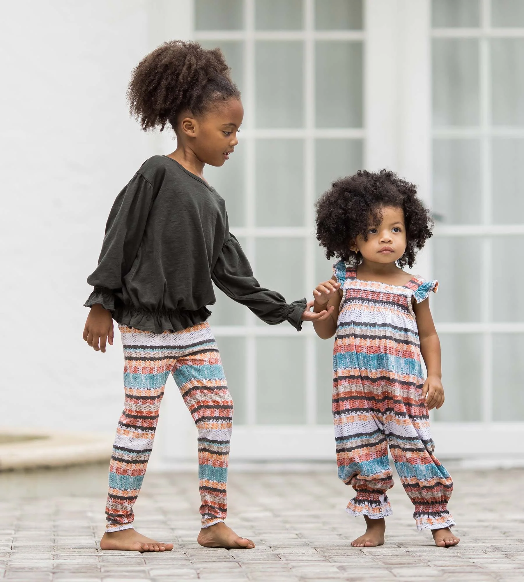 Woven Stripe Organic Cotton Set - Image 6